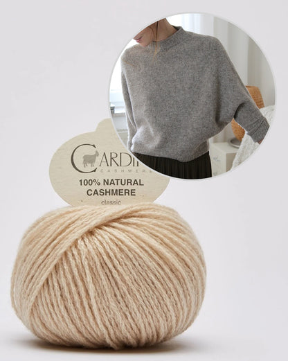 Pull Robin | élégant pull en cachemire confectionné en Classic Cashmere de Cardiff