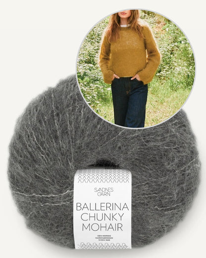 Pull Rookie | hyper facile en Ballerina Chunky Mohair - 2507 DIY