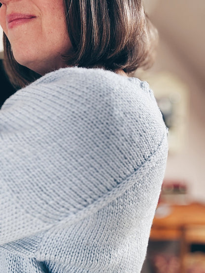 Gween Cardigan | classique, style club de lecture, en fil Peer Gynt de Sandnes Garn
