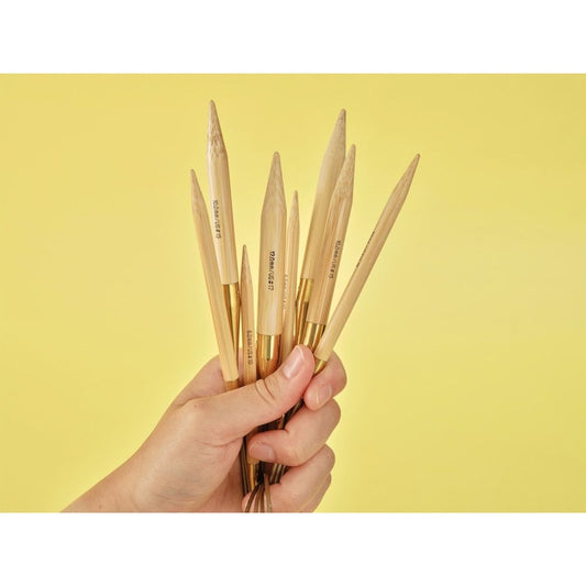 Circular knitting needle bamboo - 80cm 