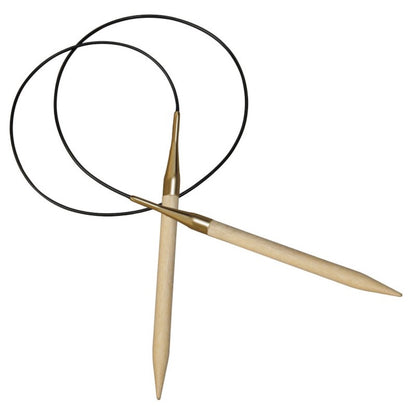 Aiguilles circulaires en bois de bouleau Basix Beech - de 40 à 150 cm