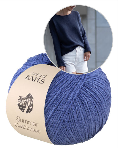 Sabai Sweater - Summer | lässig eleganter Sommerpullover aus Summer Cashmere von Lana Grossa