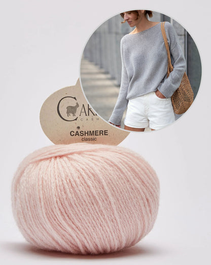 Pull Sabai – Cachemire | extrêmement doux et super léger en cachemire classique de Cardiff