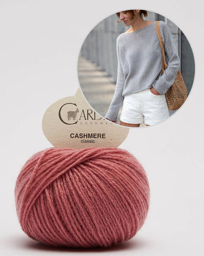 Pull Sabai – Cachemire | extrêmement doux et super léger en cachemire classique de Cardiff