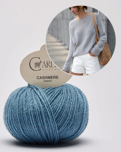 Pull Sabai – Cachemire | extrêmement doux et super léger en cachemire classique de Cardiff
