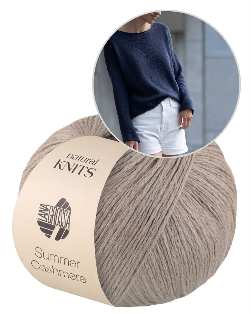 Sabai Sweater von Paula-m mit Summer Cashmere von Lana Grossa 18