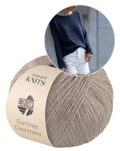 Sabai Sweater von Paula-m mit Summer Cashmere von Lana Grossa 18