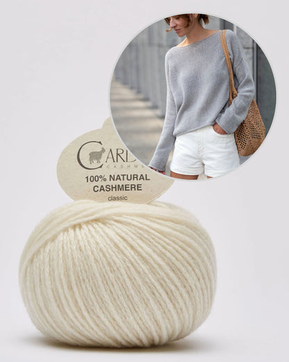Pull Sabai – Cachemire | extrêmement doux et super léger en cachemire classique de Cardiff