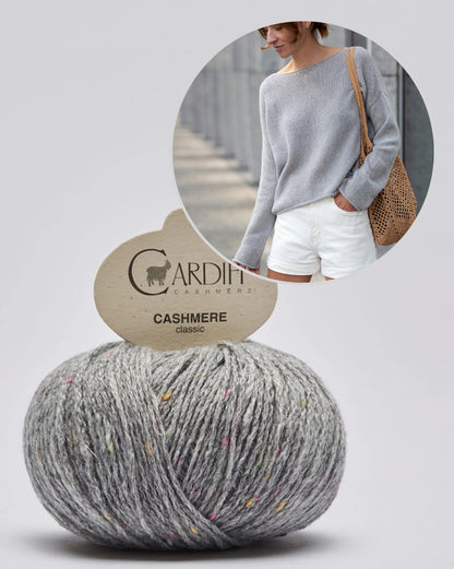 Pull Sabai – Cachemire | extrêmement doux et super léger en cachemire classique de Cardiff