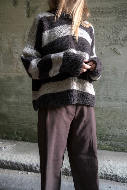Sable Sweater | breite Streifen aus Plötulopi von Lopi Island