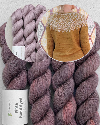 Sagittarii Sweater | romantically fine pattern from Pinta by Pascuali