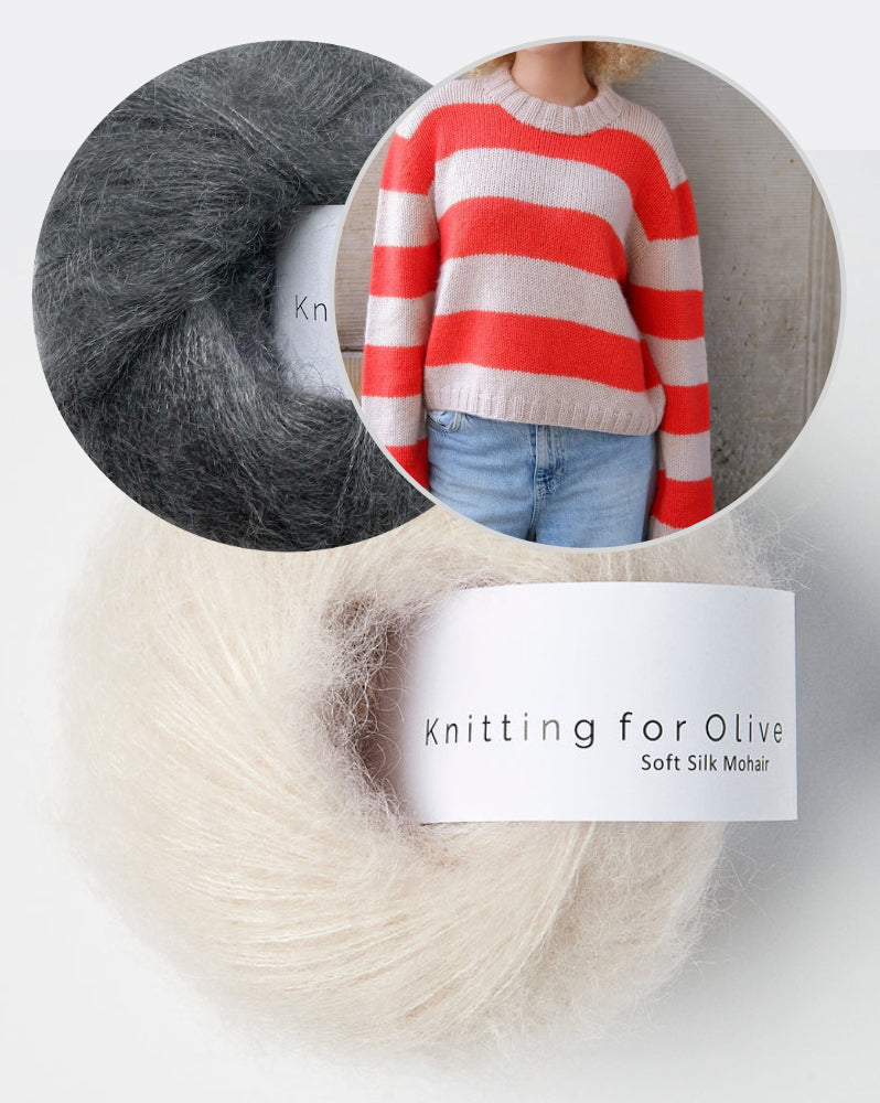 Knitting for Olive Sally Sweater Summer mit Soft Silk Mohair von Knitting for Olive 16