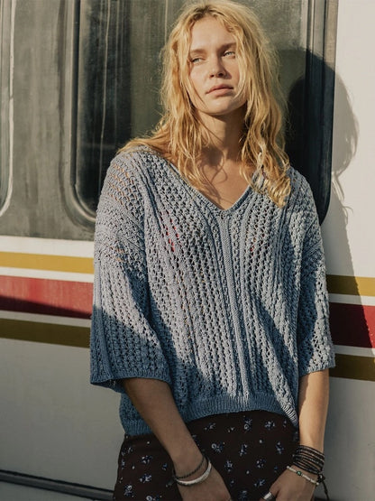 April Blouse | beachy shirt from Mandarin Petit by Sandnes Garn