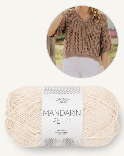 April Blouse | beachy shirt from Mandarin Petit by Sandnes Garn