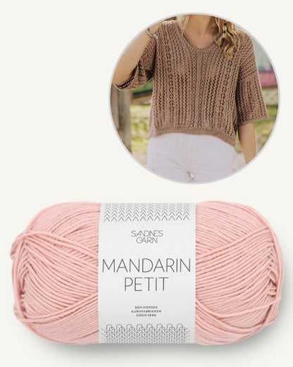 April Blouse | beachy shirt from Mandarin Petit by Sandnes Garn