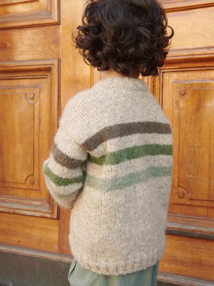 Adam Sweater Junior aus der Sandnes Kollektion 2408 mit Kos 3