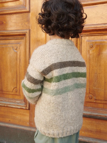 Adam Sweater Junior aus der Sandnes Kollektion 2408 mit Kos 3
