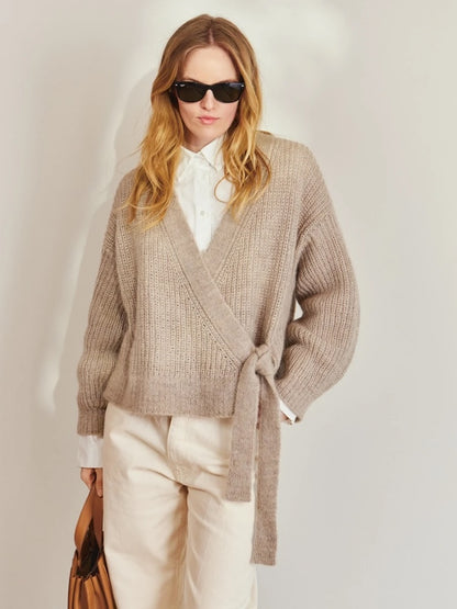 Lumen Cardigan | Strickset mit gedruckter Anleitung 2409 DIY