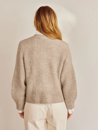 Lumen Cardigan | Strickset mit gedruckter Anleitung 2409 DIY