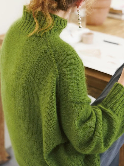 Mindy Sweater | pull confortable en Sunday et Tynn Silk Mohair