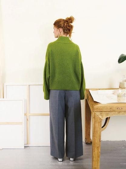 Mindy Sweater | pull confortable en Sunday et Tynn Silk Mohair