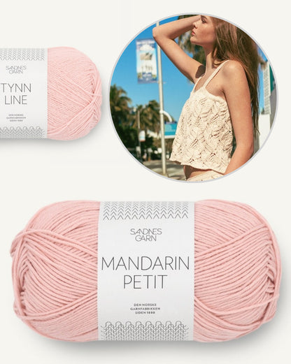 Summer Top | beautiful pattern from Mandarin Petit and Tynn Line