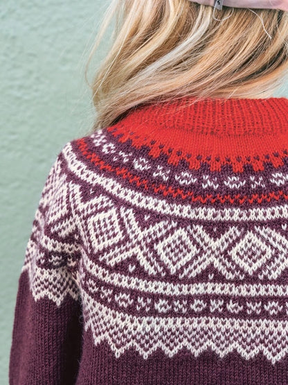 Marius Sweater Junior - light and durable | made from Tynn Peer Gynt by Sandnes Garn