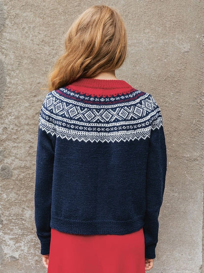 Marius Genser pour femme - trois couleurs | un look classique en Tynn Peer Gynt de Sandnes Garn
