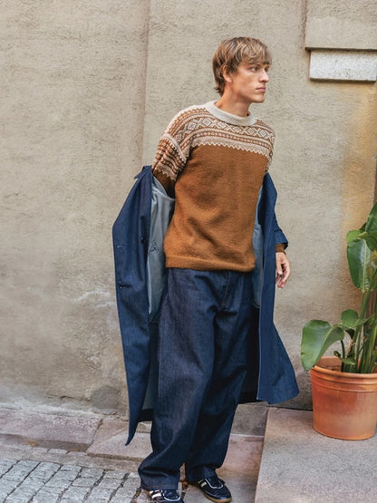 Marius Men's Sweater | Undeniably beautiful from Tynn Peer Gynt by Sandnes Garn