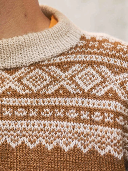 Marius Men's Sweater | Undeniably beautiful from Tynn Peer Gynt by Sandnes Garn