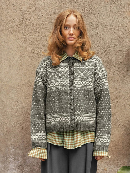 Setesdal Cardigan | Classic pattern from Peer Gynt by Sandnes Garn