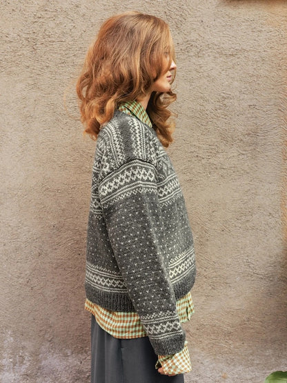 Setesdal Cardigan | Classic pattern from Peer Gynt by Sandnes Garn