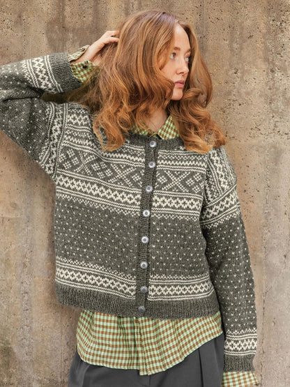 Setesdal Cardigan | Classic pattern from Peer Gynt by Sandnes Garn