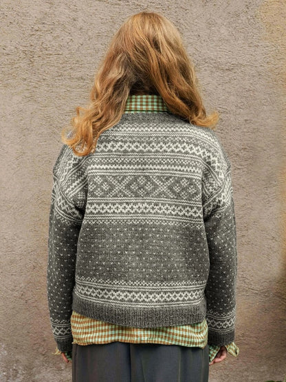 Setesdal Cardigan | Classic pattern from Peer Gynt by Sandnes Garn