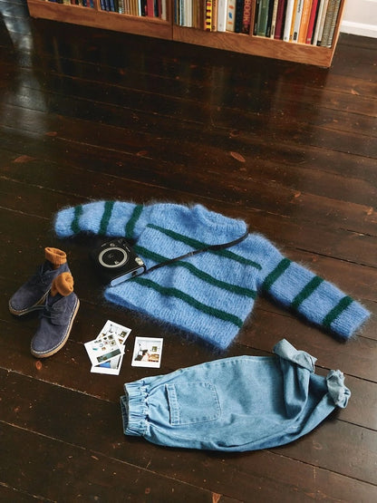 Skye Sweater Kids | also for beginners from Ballerina Chunky Mohair and Kos