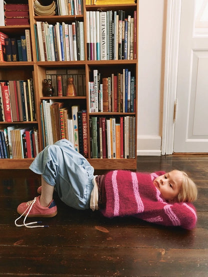 Skye Sweater Kids | also for beginners from Ballerina Chunky Mohair and Kos