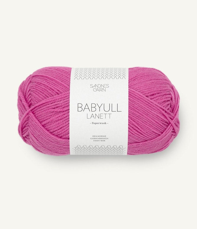 Sandnes Garn Babyull Lanett Farbe 4628