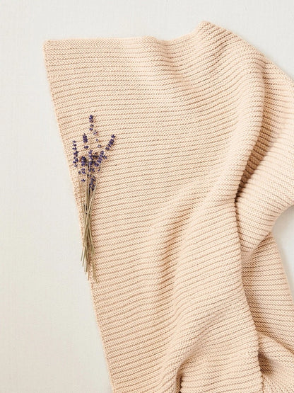 Couverture Billie pour bébé - avec tutoriel gratuit | super douce en laine mérinos de Sandnes Garn