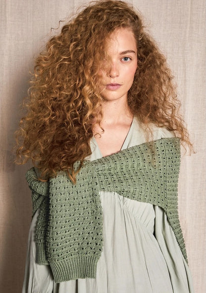 June Pullover | leichter Sommerpullover aus Mandarin Petit von Sandnes Garn