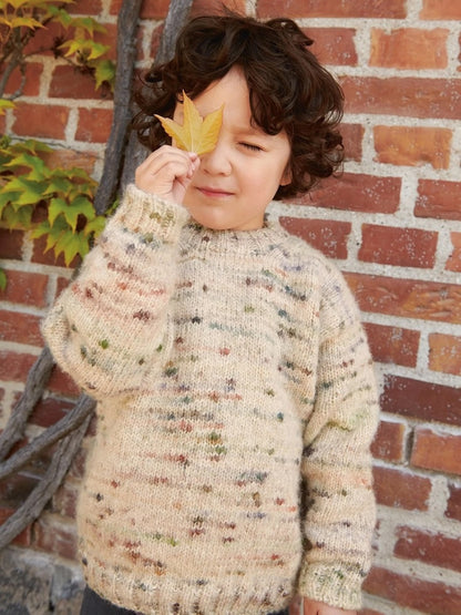 Dave Sweater Junior | Set of yarn and instructions from collection 2408 - Mykt til Barn 