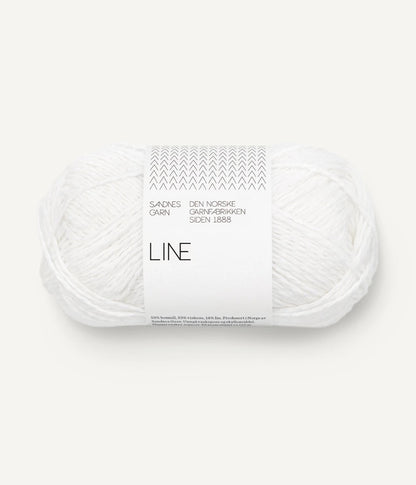 Sandnes Garn Line Farbe 1001