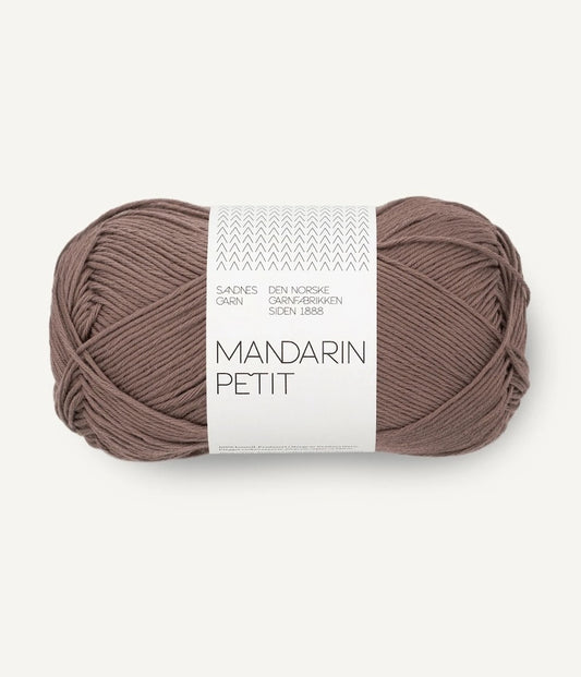 Mandarine Petite | pur coton, doux et mat 