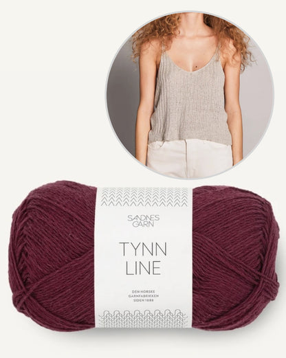Rippensinglet | super zart aus Tynn Line von Sandnes Garn