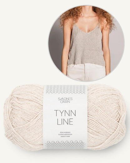 Rippensinglet | super zart aus Tynn Line von Sandnes Garn