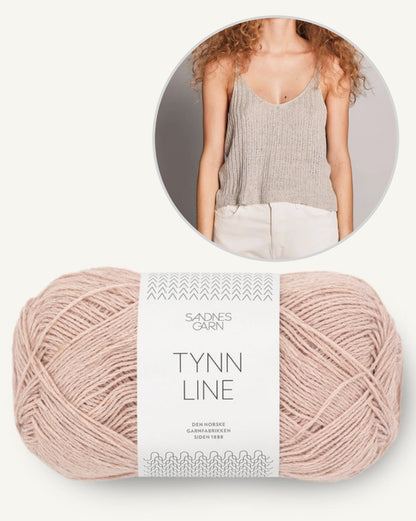 Rippensinglet | super zart aus Tynn Line von Sandnes Garn