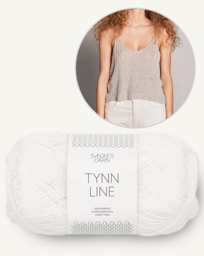 Rippensinglet | super zart aus Tynn Line von Sandnes Garn