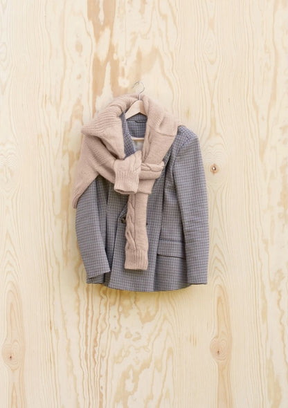 Sweter Sienna na zamek | oversize i miękki z Double Sunday oraz Tynn Silk Mohair od Sandnes Garn