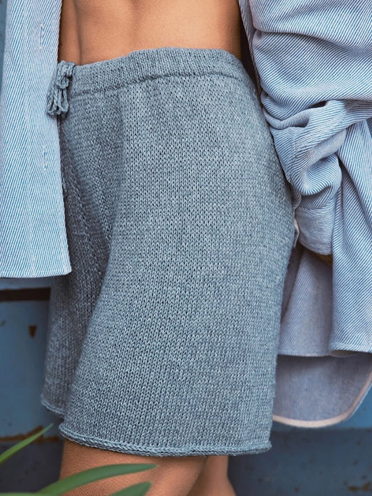 Shorts d'été Tiril | short décontracté en lin de Sandnes Garn avec tutoriel gratuit