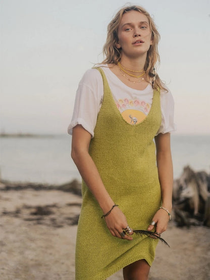 Robe Willow | robe d'été parfaite en Line de Sandnes Garn