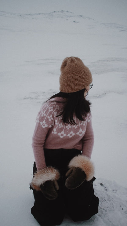 Florealis Sweater | fine flakes from Prime by Cardiff Cashmere